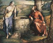 George Richmond Christ and the Woman of Samaria oil painting